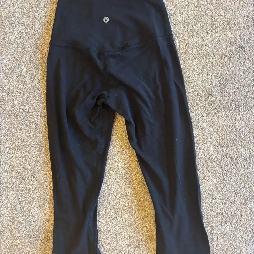 Lululemon Women's Black Leggings - Picture 2 of 2